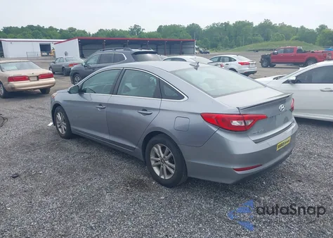 2016 Hyundai Sonata Se z USA, uszkodzony, nr VIN 5NPE24AF8GH334395